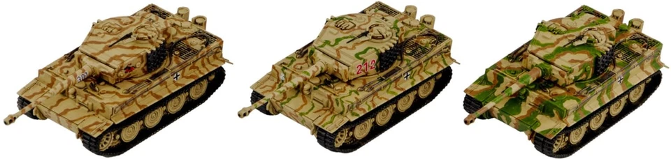 SGKseries German Tiger I Tank, Late Production, Set of 3, SGK19 - Image 1 of 4