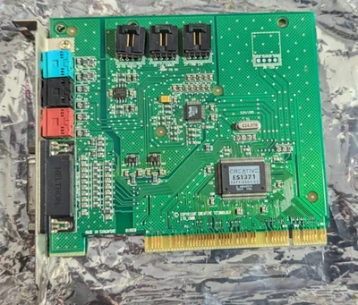 Creative Labs Ensoniq ES1371 PCI Sound Card Windows 95 98 ME 2000 XP - Image 1 of 4