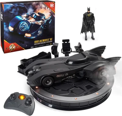 NEW DC Comics Limited Edition 1989 Batmobile RC with Action Figure - Image 1 of 4