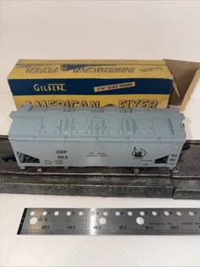 American Flyer S Gauge #924 CRP Jersey Central Lines Cement Hopper Car Orig Box - Picture 1 of 14
