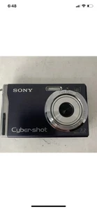 Sony Cyber-shot DSC-W80 7,2 megapixel fotocamera blu scatto super costante. TESTATO.  Taglio cavo - Foto 1 di 11