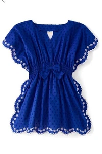 Gymboree Girls Size 6 Navy Swimsuit Cover Up New  - Picture 1 of 4