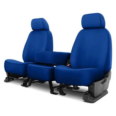 For GMC K3500 95-00 Genuine Neoprene 2nd Row Royal Blue Custom Seat Covers Foto 1 de 2