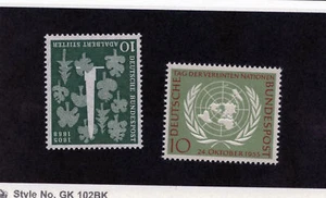 DEUTSCHLAND (BUND) SC 735-6 (MI 220-1) **sehr guter Erhaltungszustand NH 15 $ - Bild 1 von 1