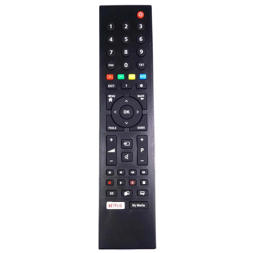 Genuine Grundig 40VLE6520BH TV Remote Control - Image 1 of 1