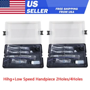 Dental Turbine High and Low Speed Handpiece Kit 2 Hole / 4 Hole Set - Picture 1 of 23