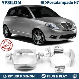 Coppia ADATTATORI montaggio KIT LED H7 per LANCIA YPSILON 03-13 Portalampada - Picture 1 of 8
