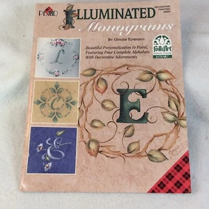 Illuminated Monograms Beautiful Personalization Decorative Adornment Plaid #9500 - Picture 1 of 12