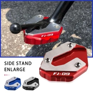 FÜR Yamaha FJ-09 2017-2021 Ständerverlängerung Fuß Seitenständer Pad Vergrößern - Picture 1 of 14