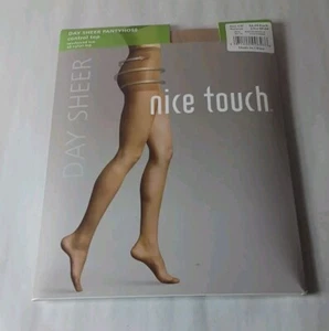 Pantimedias transparentes Sears Vintage Nice Touch Day control superior dedos reforzados talla CD - Imagen 1 de 4