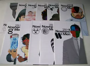 Nowhere Men #1-11 serie completa non letta prima stampa Immagine 2012 Eric Stephenson - Foto 1 di 7