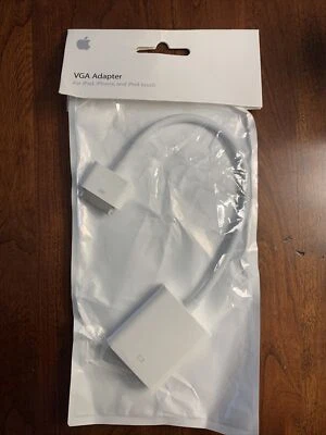 Apple VGA Adapter Model A1368 White - New & Genuine Apple - Image 1 of 4
