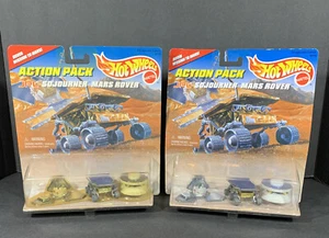 Hot Wheels JPL Sojourner Mars Rover Mission to Mars Action Pack 2 Stück Vintage - Bild 1 von 19