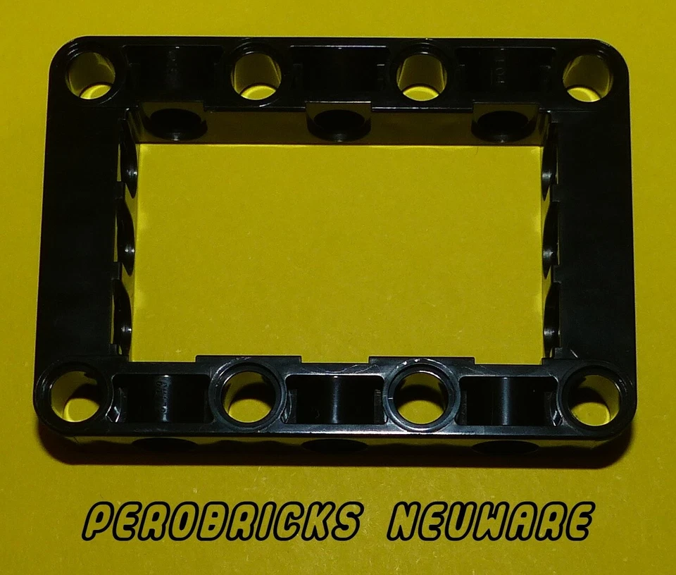 Lego Technic Technik Liftarm 5 x 7 Open Center Frame Thick schwarz #64179 NEU - Bild 1 von 1