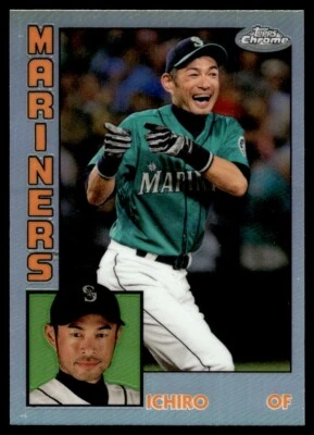 2019 Topps Chrome 1984 Refractor Ichiro Suzuki #5 - Image 1 of 2