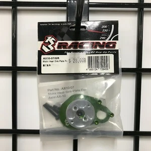 Placa disipador de calor motor 3 carreras verde axial AX10 Scorpion AX10-07/GR - Imagen 1 de 1