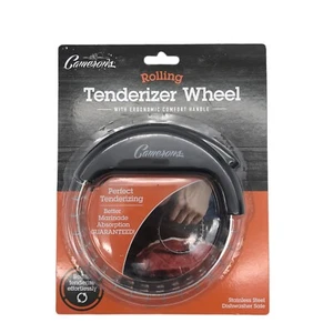 Camerons Rolling Tenderizer Wheel - With Ergonomic Comfort Handle - - Picture 1 of 2