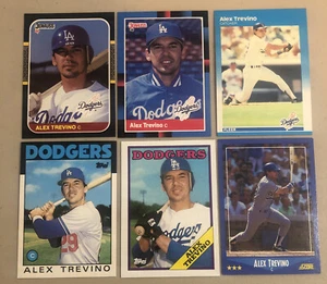 Alex Trevino ⚾️ Los Angeles Dodgers Baseball Cards ⚾️ 6 Card ⚾️ 0759 - Picture 1 of 9