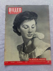  Rivista danese "Billed-Bladet"1949.Jean Simmons.Indiani.Charlie Chaplin.. - Foto 1 di 12