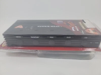 Arsenal Gaming 5 Input Universal System Selector AV RCA S-Video Ps2 N64 Xbox DVD - Image 1 of 4