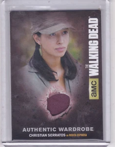 CHRISTIAN SERRATOS WALKING DEAD Season 4 Part 2 as ROSITA WARDROBE CARD M41 - Picture 1 of 2