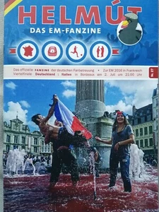 Programmheft EM Fanzine Helmut Frankreich 2016 Nummer 27 für Sammler - Bild 1 von 1