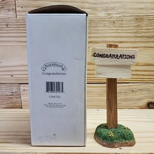 Pooh & Friends Congratulations Sign Figurine 1204743 Disney Box - Picture 1 of 9
