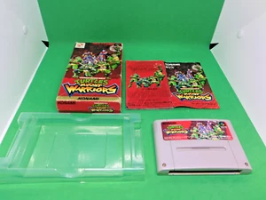 Turtles Mutant Warriors SNES nintendo super famicom Tested ◎5-0513 - Picture 1 of 9