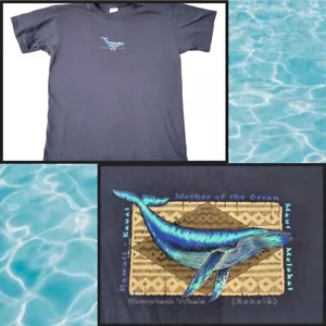 Vintage Single Stitch Amboss Large T-Shirt Buckelwal Hawaii Grafik Amboss - Bild 1 von 7