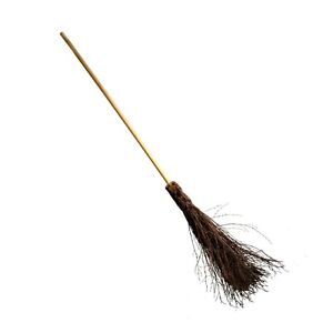 140cm Traditional Besom Broom Witches Broomstick Garden Sweeping Halloween 369