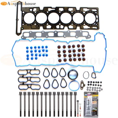 Head Gasket Bolts Set For GMC Envoy Chevy Trailblazer Buick Rainier 4.2L 02-05 - Image 1 of 4