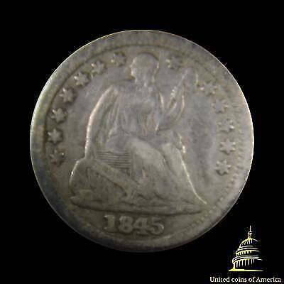 1845 Liberty Seated Half Dime Cover