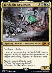 MTG Magic the Gathering Yarok, the Desecrated (220/357) Core Set 2020 LP - Picture 1 of 1