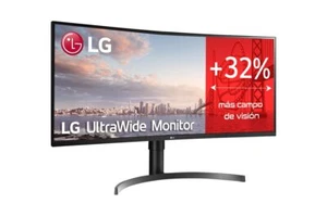 LG 35" 35WN65C Curved UltraWide QHD HDR Monitor with FreeSync - Picture 1 of 8