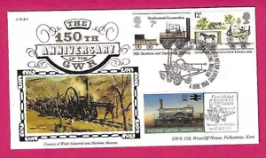 GWR 150th Anniversary CARRIED COVER 1985 - EXHIBITION - WELSH MUSEUM, CARDIFF - Bild 1 von 2
