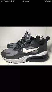 Scarpe da donna Nike Air Max 270 React Optical nere bianche AT6174-001 taglia 9,5 - Foto 1 di 11