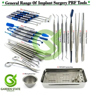 Implante Cirugía Periostial Periostal Cepillado Suave Instrumentos PRF Caja - Imagen 1 de 32