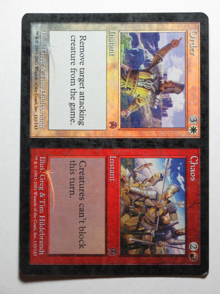  Order // Chaos Foil Apocalypse  English MTG Magic EX - Image 1 of 1