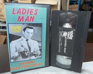LADIES MAN VHS EDDIE CONSTANTINE FRANCOISE BRION Something Weird Video - Picture 1 of 3