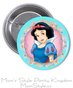 Princess Snow white Pin Button - Picture 1 of 1