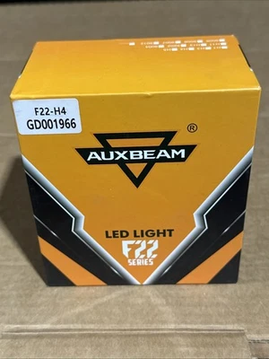 Farol de LED AUUXBEAM F22-H4 110W 30000LM luz de LED Hi/Lo GD001966 novo - Imagem 1 de 4