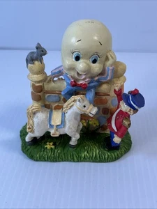 Rare Vintage Humpty Dumty Lefton Collectible Home Decor Figure Sat On Wall - Picture 1 of 13