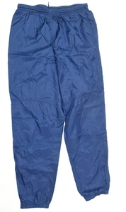 Vintage Nike Windbreaker Hose Herren Large Blau Ungefüttert Kordelzug Regular Fit - Bild 1 von 11