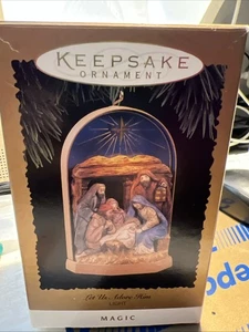 Hallmark Andenken Ornamente "Lass uns, ihn anbeten" Licht - Bild 1 von 4