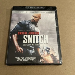 Snitch Blu-ray 4K UHD  Dwayne Johnson Digitally Mastered new - Bild 1 von 2