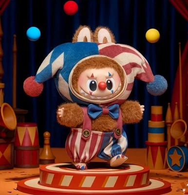 🤎🤎 POPMART Why So Serious "JUGGLING CLOWN" PENDANT Plush 💯 AUTHENTIC 🔥 - image 1 of 4