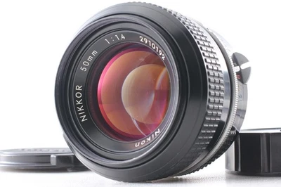 [Exc+5] Lente principal estándar NIKON Ai NIKKOR 50 mm f/1,4 MF montaje F de JAPÓN Foto 1 de 4