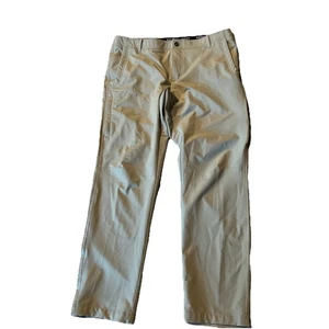 HI-TEC Men's Cross Functional Performance  Fit Pant 36w x 32L Beige Gorpcore - Picture 1 of 7