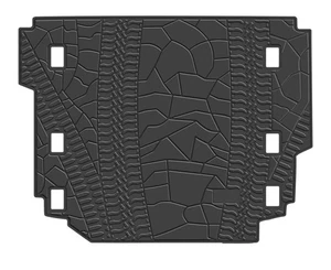 Alfombrilla de goma para maletero de carga personalizada Jeep Wrangler JL 2018-2025 - Imagen 1 de 4