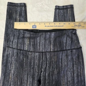 Leggings ajustados gruesos Victoria's Secret Sport para mujer pequeños negros dorados - Imagen 1 de 7